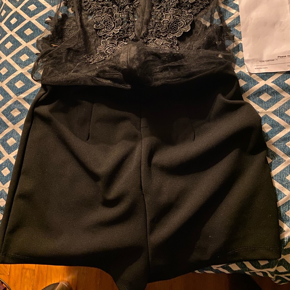 Black romper